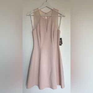 GUESS Light Baby Pink Flared Dress - Size 2